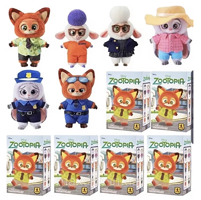 Герої "Zootopia/ Зоотопія" ZT007 оптом